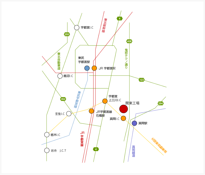 広域概略地図